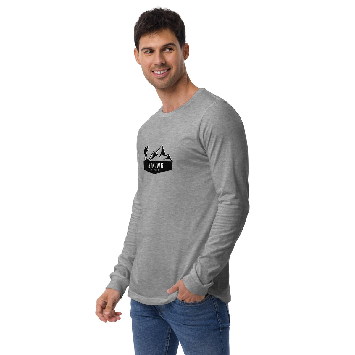 Hiking Alpine Top Unisex Long Sleeve Tee