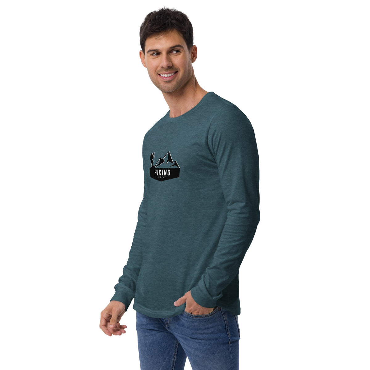 Hiking Alpine Top Unisex Long Sleeve Tee