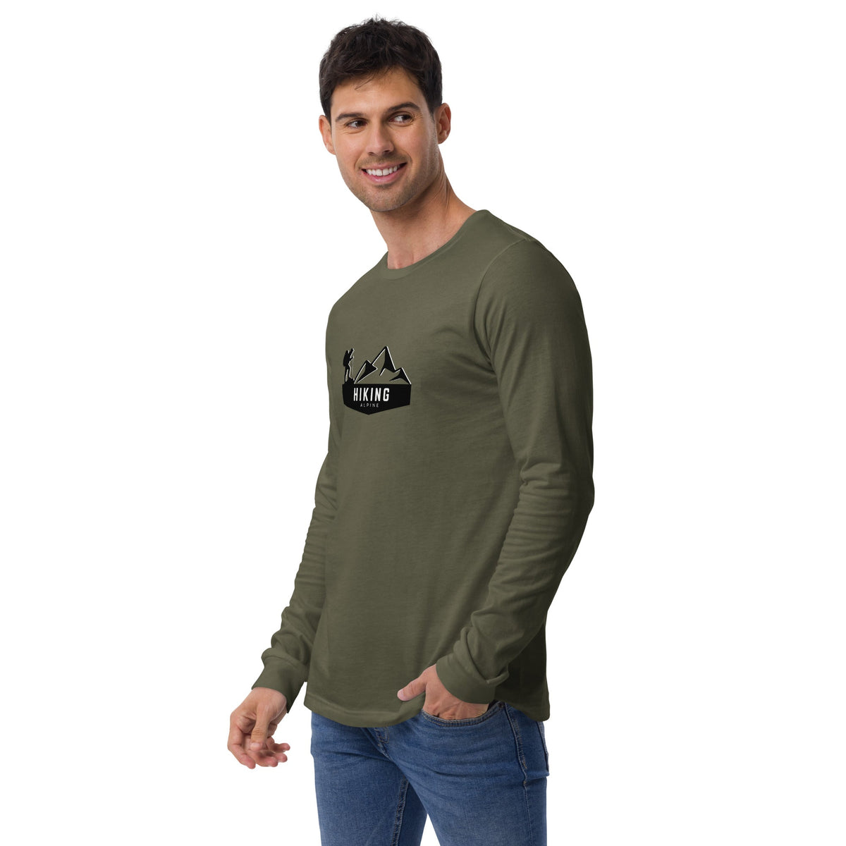 Hiking Alpine Top Unisex Long Sleeve Tee
