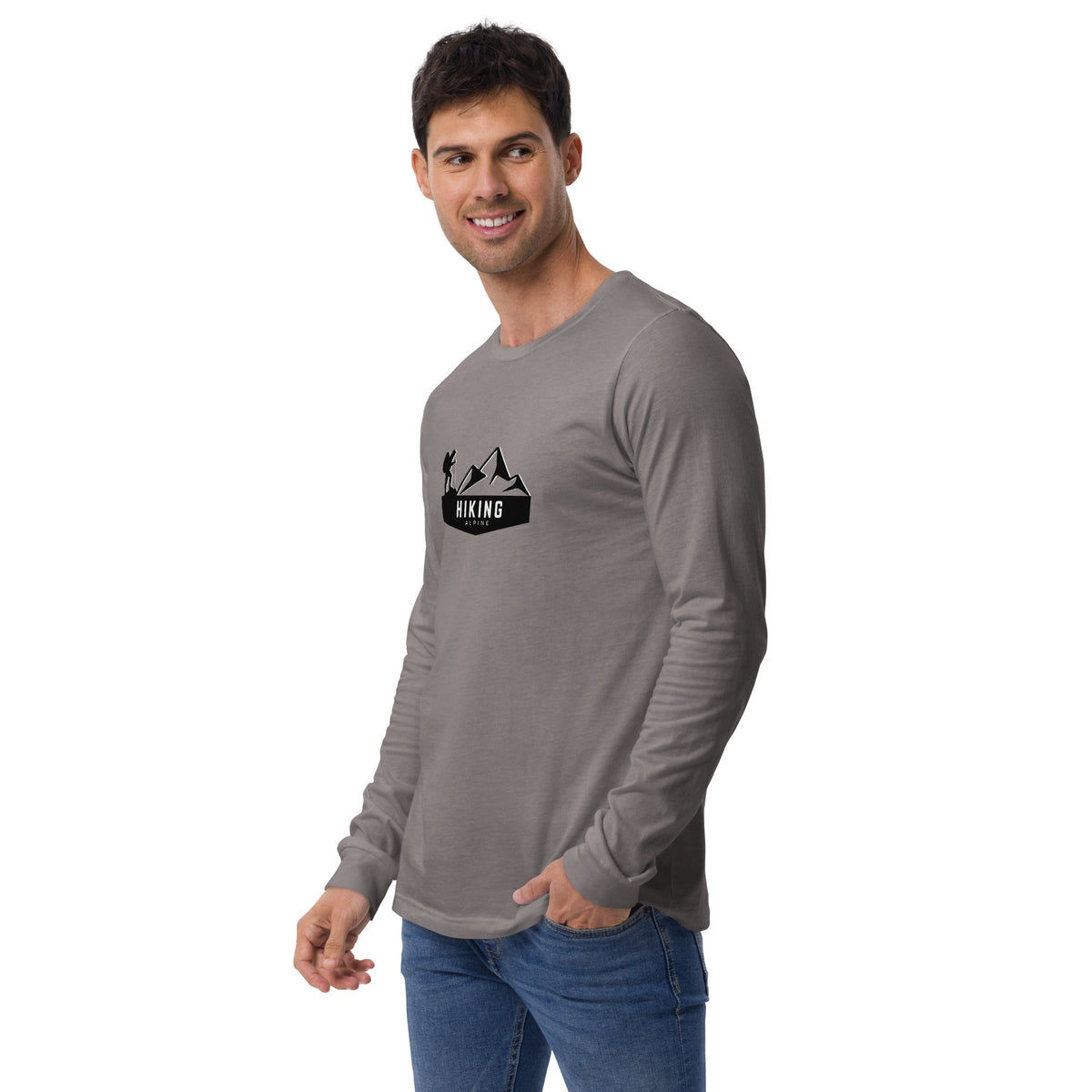 Hiking Alpine Top Unisex Long Sleeve Tee